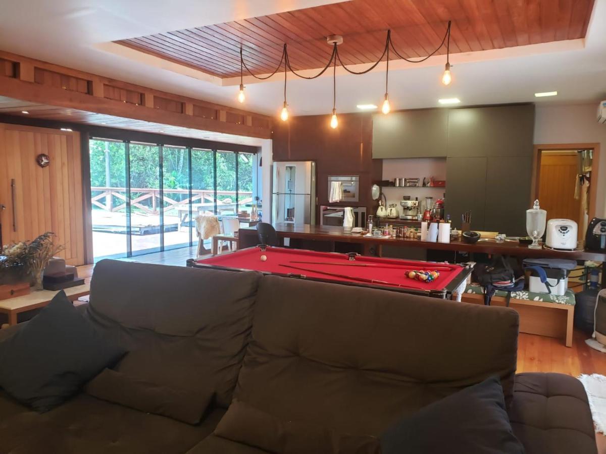 Casa De Praia Com Piscina Aquecida Area Gourmet E Jogos Florianópolis Extérieur photo
